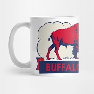 Vintage Style Buffalo, NY Mug